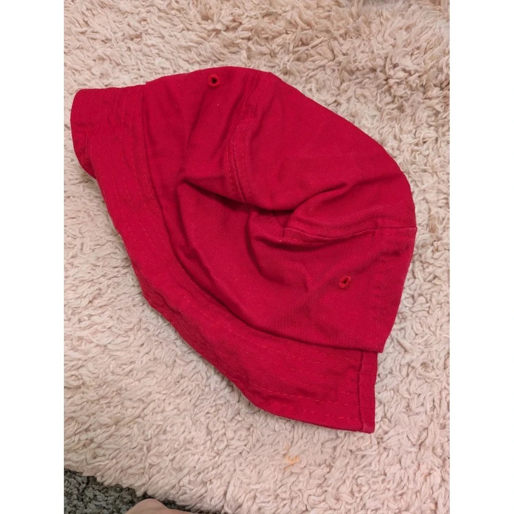 Utah Utes Women's‎ One Size Bucket Hat Red Embroidered Logo